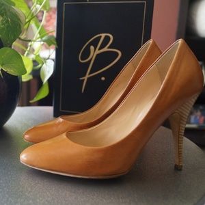 Giuseppe Zanotti Design Round Toe Tan Pump 39 sz8
